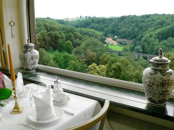 Historik Hotel Goldener Hirsch Rothenburg