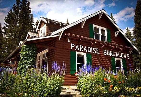 Paradise Lodge and Bungalows Plain of Six Glaciers Teahouse Canada thumbnail