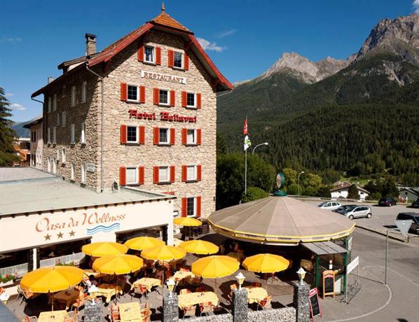Hotel Bellaval Scuol Ski Lift Rachoegna Switzerland thumbnail