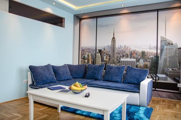 Blue Luxury Apartment