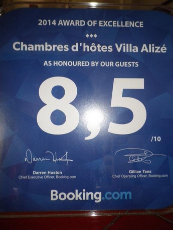 Chambres d'hotes Villa Alize