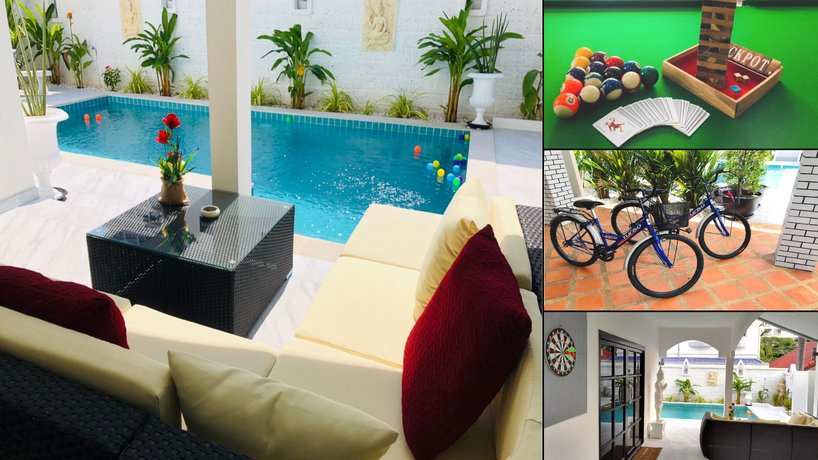 Private pool villa near beach & Walking Street