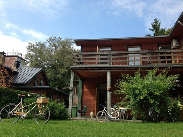 Wooden House near City center