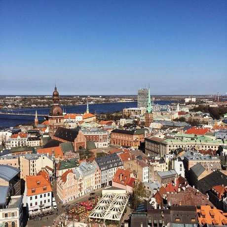 Old Town Panorama View with Free Parking