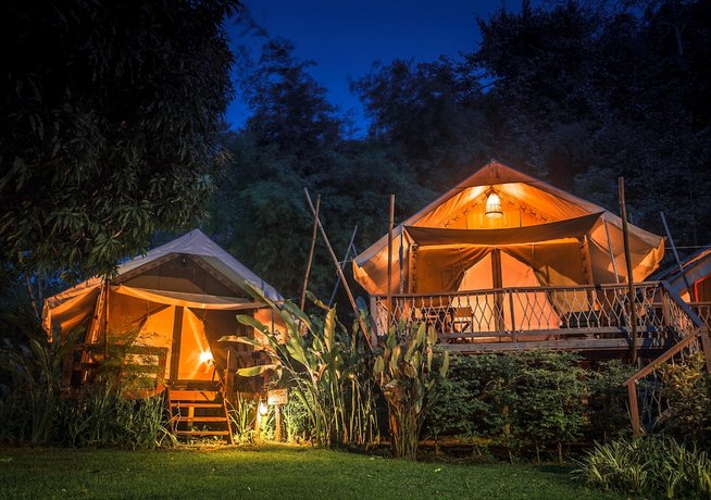 Hintok River Camp at Hellfire Pass