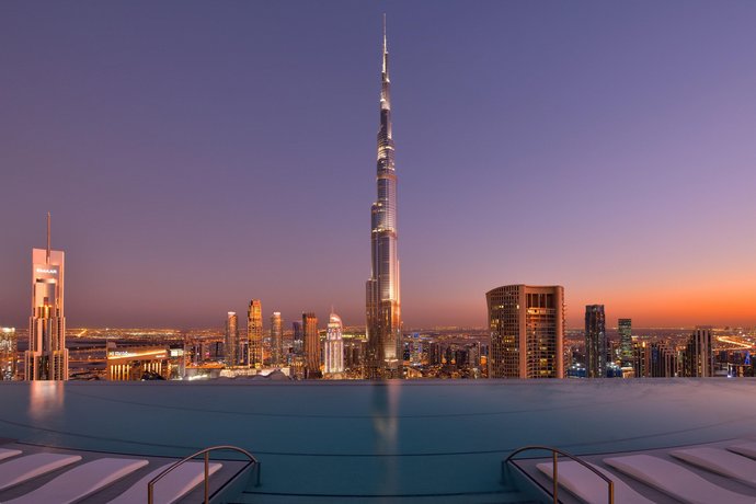 Address Sky View Burj Khalifa/Dubai Mall Metro Station United Arab Emirates thumbnail