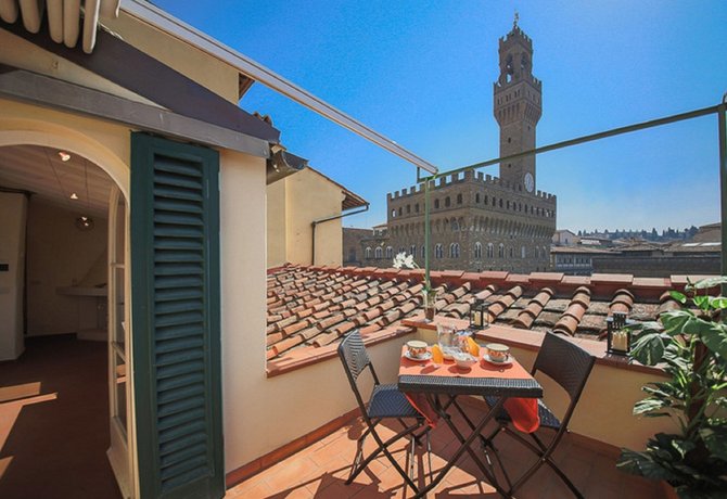Apartments Florence Piazza Signoria Terrace