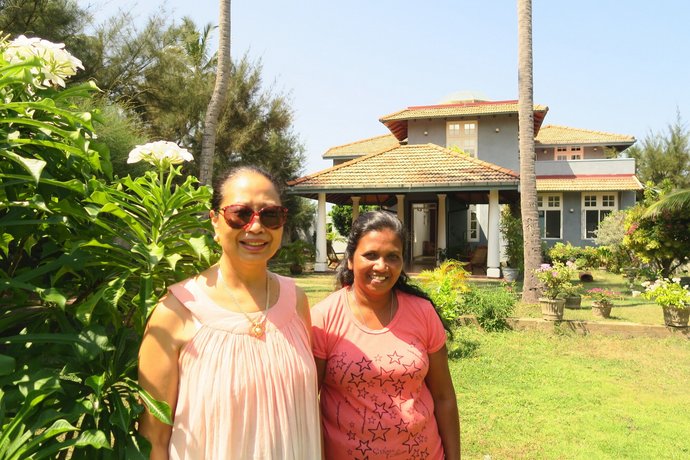 Boutique health-focused hotel on the beach in Sri Lanka just north of Colombo