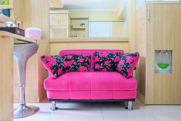 Affordable Price 2BR Green Pramuka City Apartment By Travelio