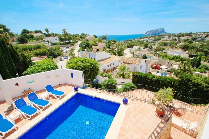 Argentario-4 - sea view villa with private pool in Benissa