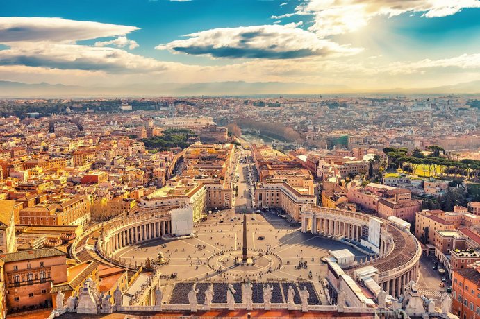 San Pietro Panoramic View