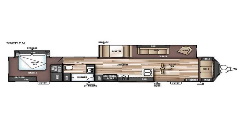 Outdoor Glamping Large Rv Setup Ok52