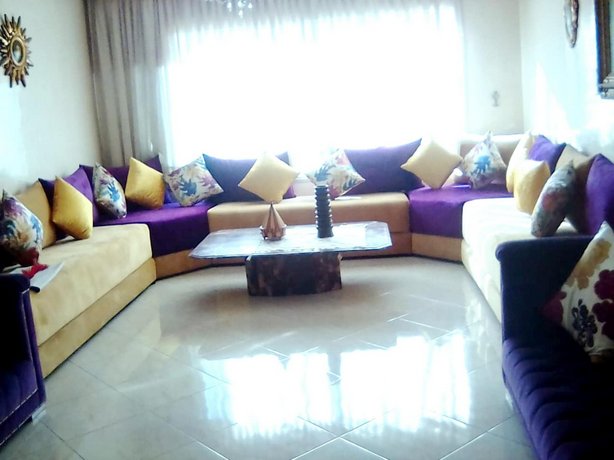 Apartment with one bedroom in Casablanca with wonderful city view balcony and WiFi