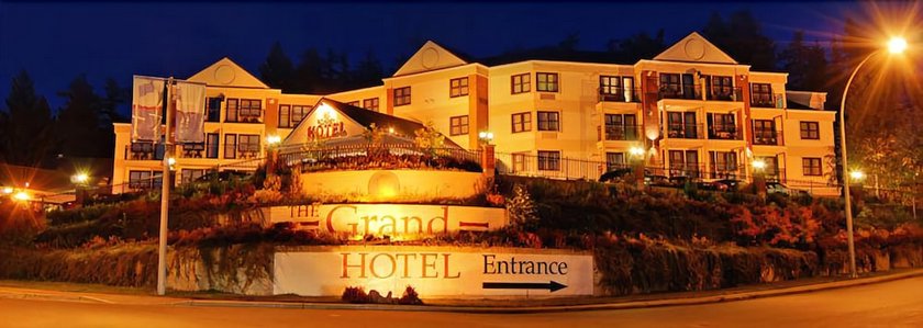 The Grand Hotel Nanaimo Wellington Railway Station Canada thumbnail