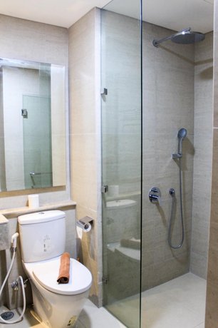 New Furnished 1BR Apartment at Gold Coast near PIK By Travelio