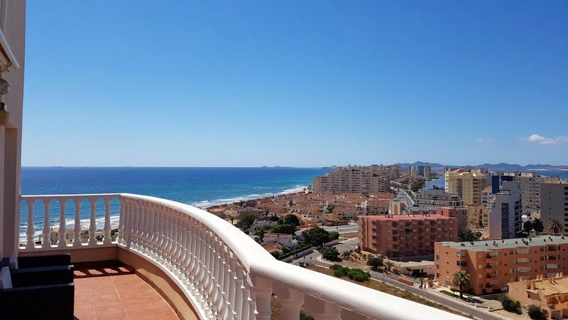 Apartment With 2 Bedrooms in La Manga With Wonderful sea View Pool Access Furnished Terrace - 100