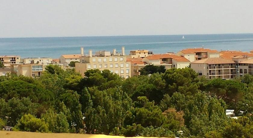 WIFI Appartement Panoramisch Zeezicht max 4 personen in Narbonne Plage