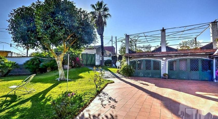 House with garden near the sea