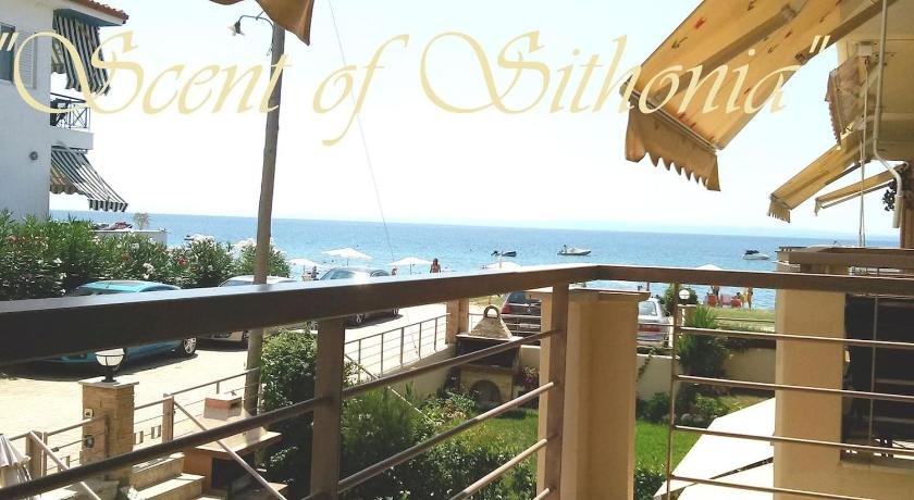 Beachfront SCENT OF SITHONIA with pool Gerakini Halikidiki