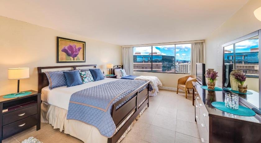 Hawaiian Monarch Penthouse 104 by Hawaii Ocean Club