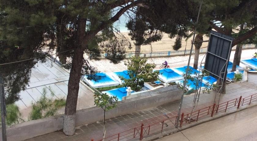 Saranda Center above promenade