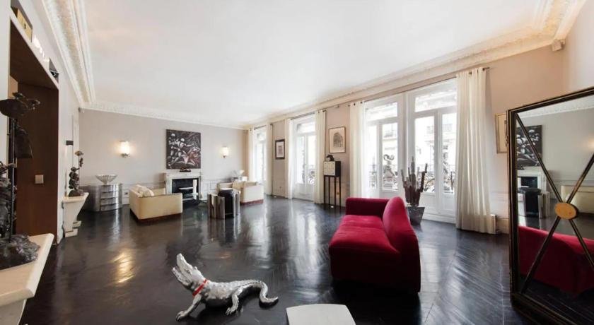 Apartment with 2 bedrooms in Paris with wonderful city view furnished balcony and WiFi
