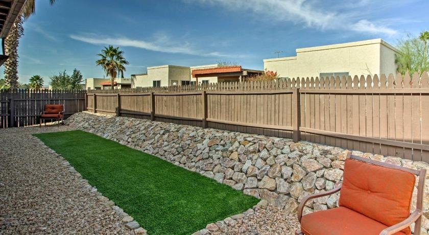 Tucson Home with Landscaped Backyard Patio and Fire Pit