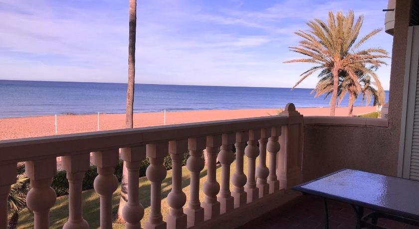 House with 2 bedrooms in Denia with wonderful sea view shared pool furnished terrace