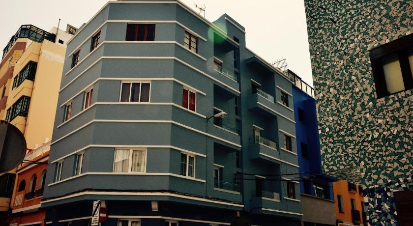 The blue house las Canteras