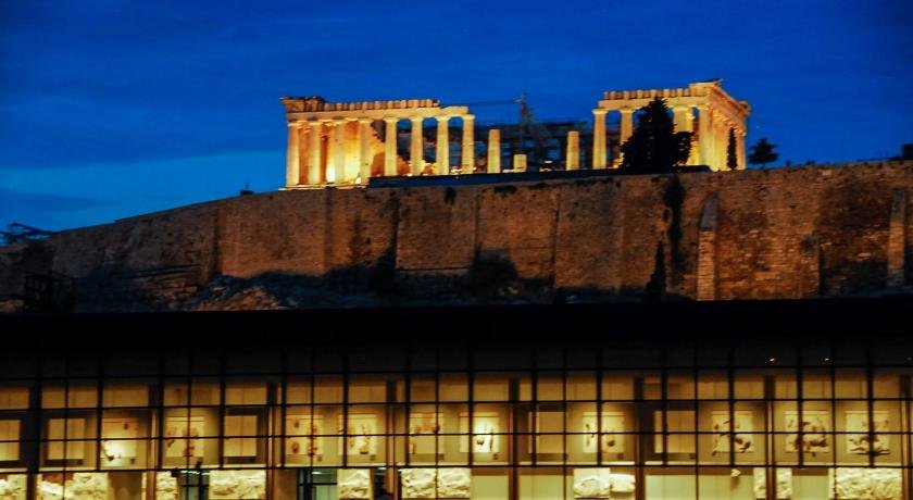 Acropolis amazing balcony view 3 minutes walking to the museum