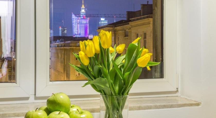Palm Aparts Warsaw City View