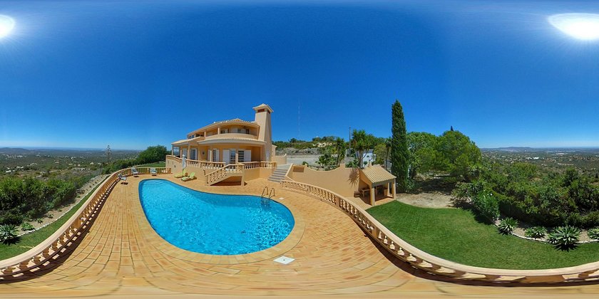House With 4 Bedrooms in Loule With Wonderful sea View Private Pool Enclosed Garden - 12 km From