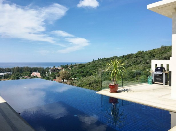 Hilltop Wow 4br Seaview Pool Villa Naithon Beach