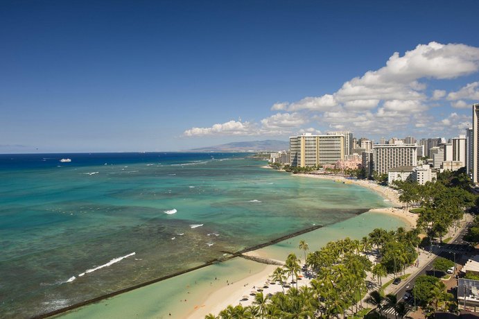 Aston Waikiki Beach Hotel Beach Sunset Yoga Hawaii United States thumbnail