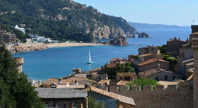 Villa Els Vents para 6 personas en playa privada de Tossa de Mar