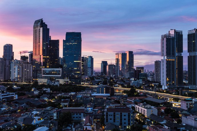 3BR City View Sudirman Condominium Apartment by Travelio