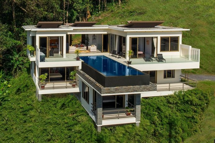 Hilltop Wow 4br Seaview Pool Villa Naithon Beach
