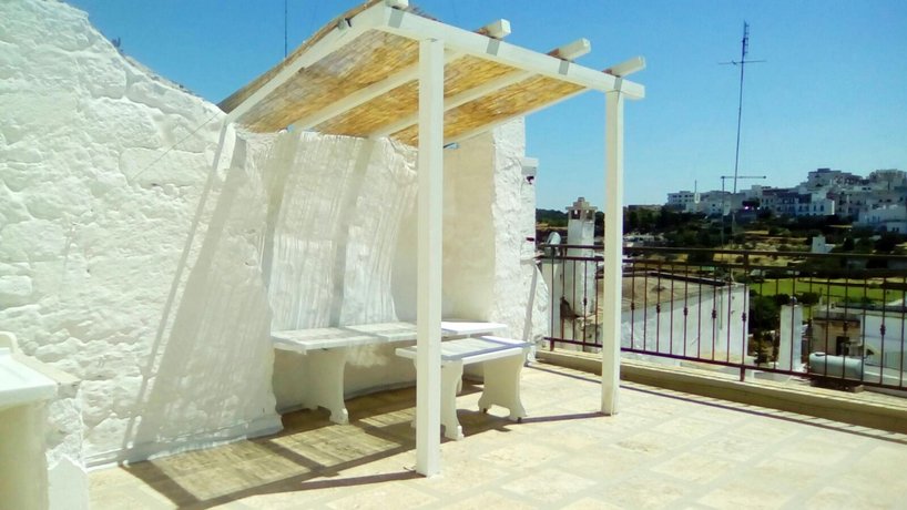 Studio in Ostuni With Wonderful City View and Furnished Terrace - 7 km From the Beach