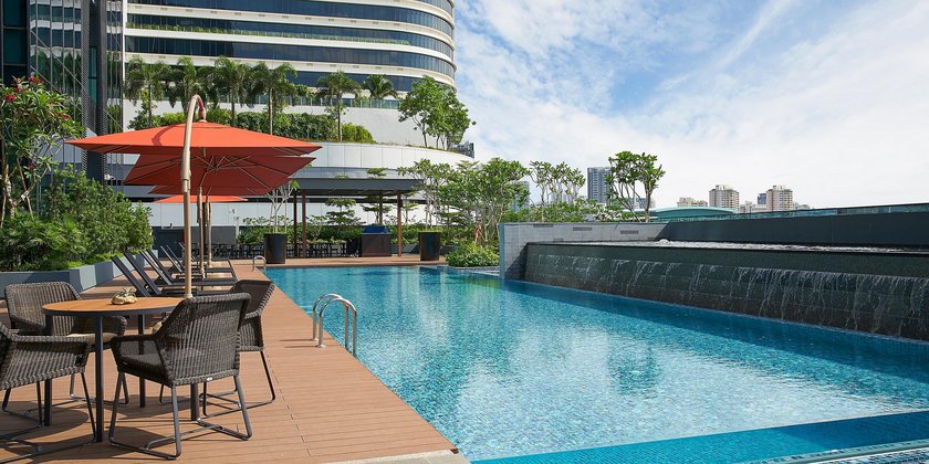 Holiday Inn Singapore Little India 앨버트 코트 빌리지 호텔 로비 라운지 Singapore thumbnail