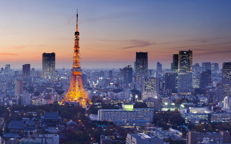Floral Iron Tower Hotel Tokyo