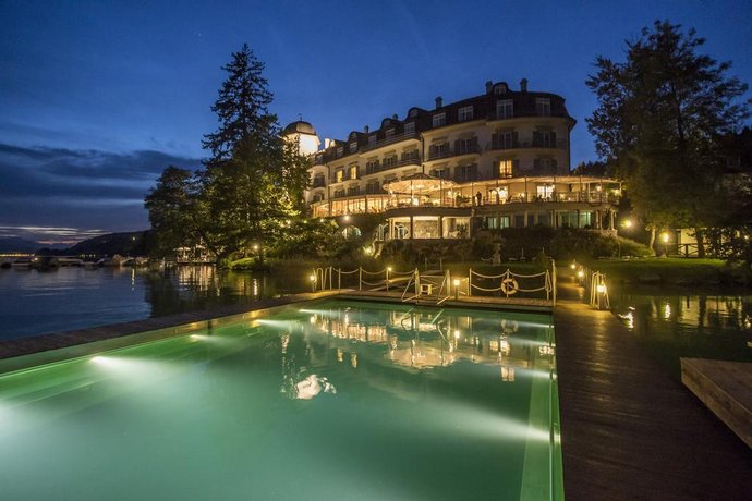 Hotel Schloss Seefels Burgruine Leonstein Austria thumbnail