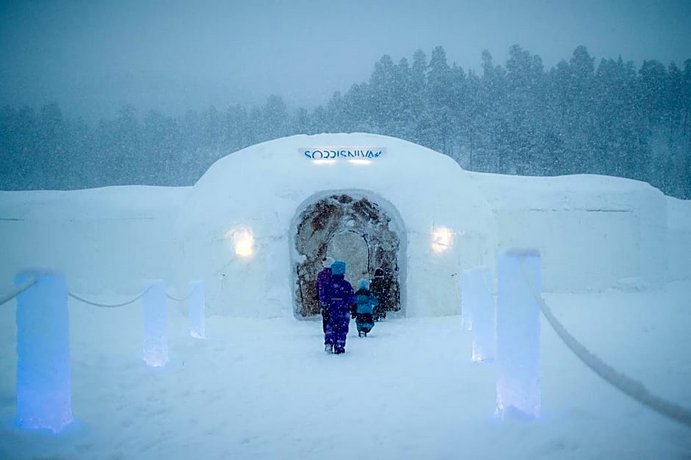Sorrisniva Igloo hotell