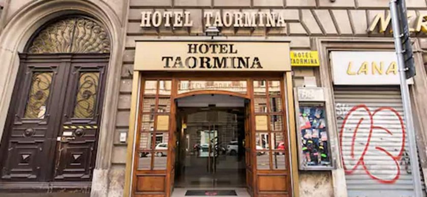 Hotel Taormina Rome Dome Rock Cafe Italy thumbnail