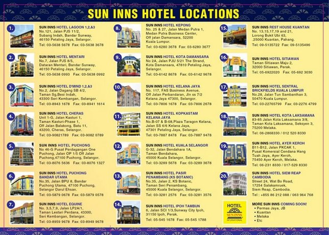 Sun Inns Hotel Sentral Brickfields Kuala Lumpur Bird Park Malaysia thumbnail