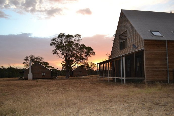 Yarrabandai Creek Homestead Utes In The Paddock Australia thumbnail