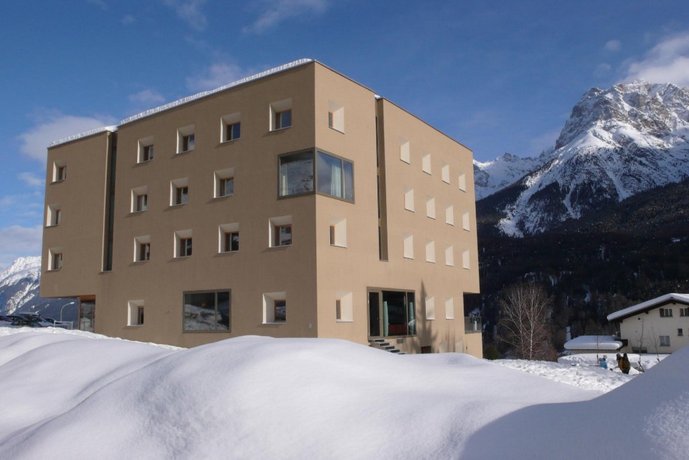Scuol Youth Hostel Ski Lift Rachoegna Switzerland thumbnail