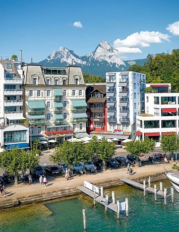 Hotel Schmid + Alfa Schwanau Island Switzerland thumbnail