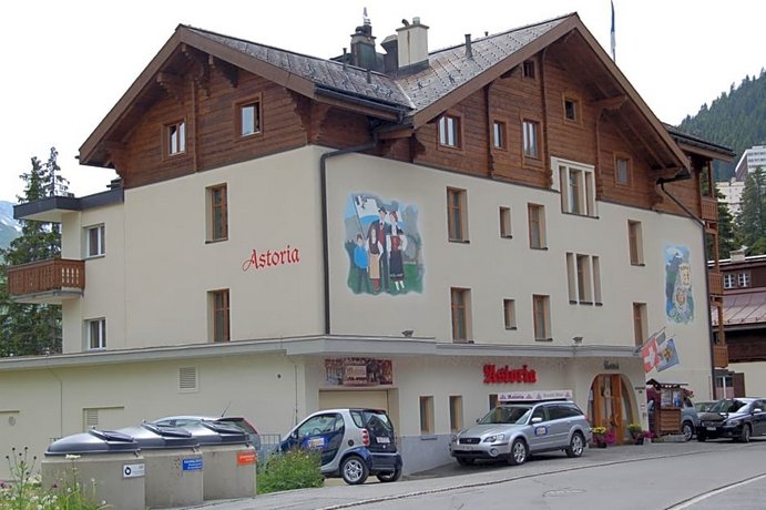 Hotel Astoria Superior Arosa Railway Station Switzerland thumbnail