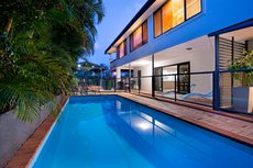 Gold Coast accommodation: 7 Bedroom Gold Coast Luxury Waterfront Home With Pool Sleeps 20