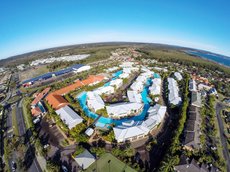 Corlette accommodation: Oaks Port Stephens Pacific Blue Resort